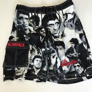 Scarface swim trunks Clearance